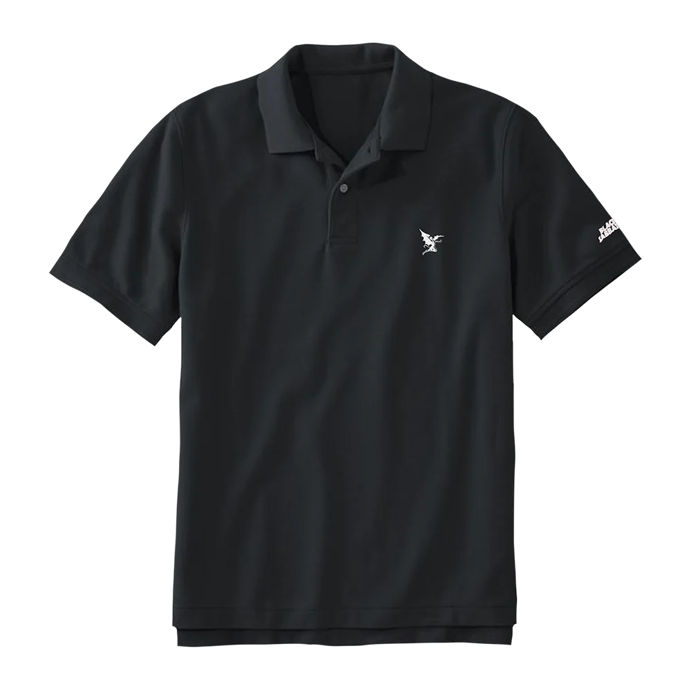 Henry Black Polo Shirt