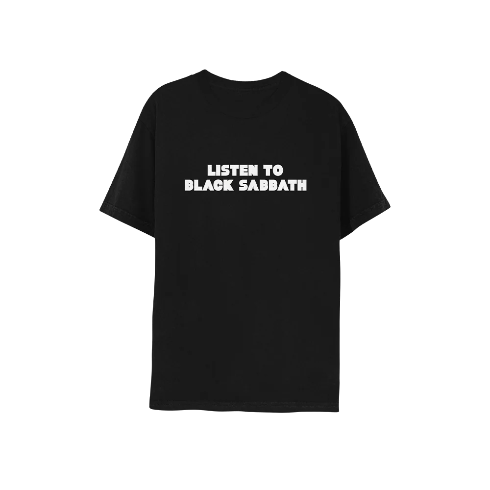 366-listen-to-black-sabbath-t-shirt-1.webp Listen To Black Sabbath T-Shirt