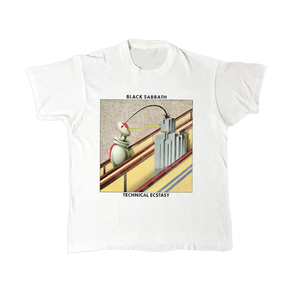 Technical Ecstasy White T-Shirt